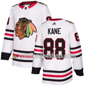 Adidas Maillot de Hockey Chicago Blackhawks Patrick Kane 88 2017-2018 Blanc Authentic - Homme